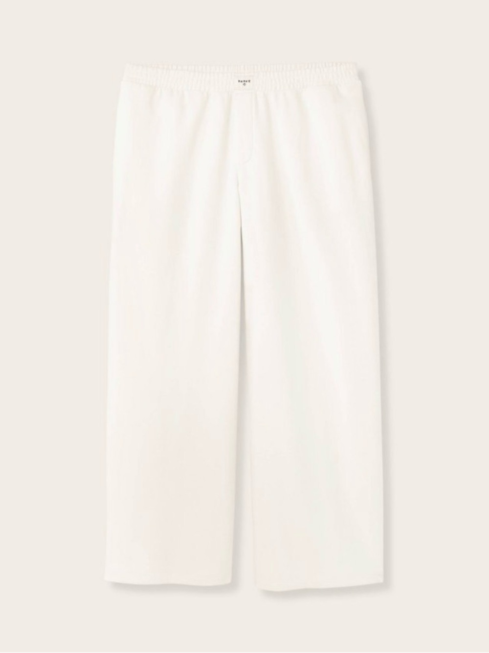 Women’s High-Rise Boxer Sweatpants - PARKE x Target - Cream - 2X
